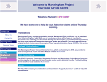 Tablet Screenshot of manproj.org.uk
